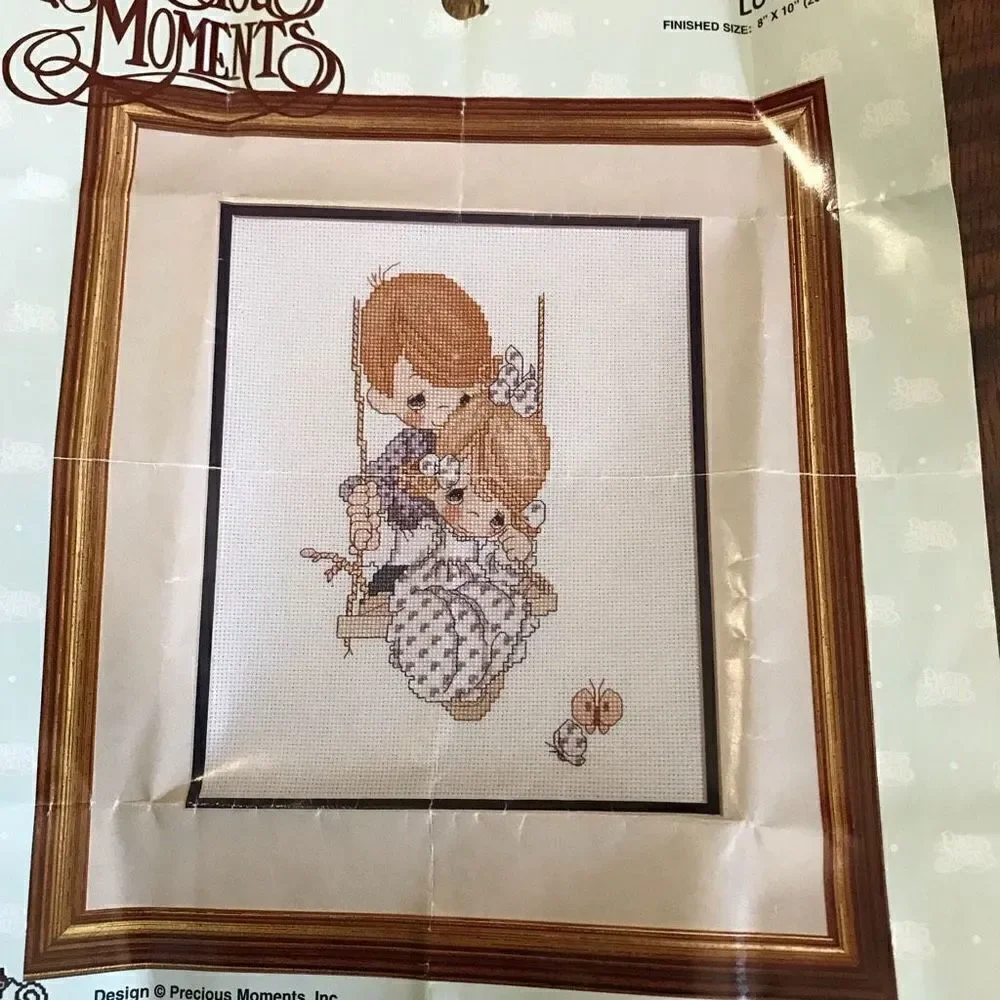 Counted Cross Stitch precious Moments Love is Kind #131-40 8 X 10